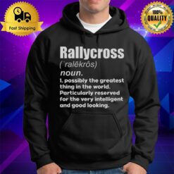 Rallycross Girl Coach Definition Hoodie