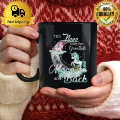 This Nana Loves Her Grandkids To The Moon And Back Unicorn Mug