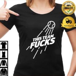 This Team Fuck Los Angeles Dodgers T-Shirt