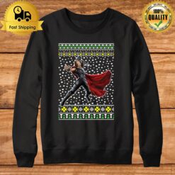 Thor Action Ugly Christmas Sweatshirt