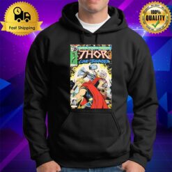 Thor Love And Thunder Thor And Jane Comic Cover 2022 T Hoodie