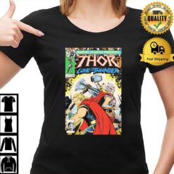 Thor Love And Thunder Thor And Jane Comic Cover 2022 T T-Shirt