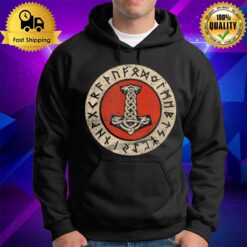 Thor'S Hammer Mjolnir Wotan Norse Mythology Odin Viking T Hoodie