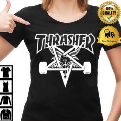 Thrasher Logo Sk8 The Infinity T-Shirt