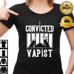 Threatening Auras Convicted Vapist T-Shirt