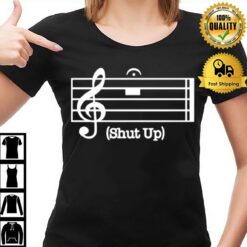 Threatnotation Shut Up Music T-Shirt