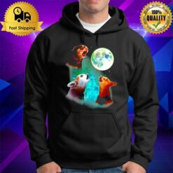 Three Chihuahuas Howl At Moon 3 Wolfs Hoodie