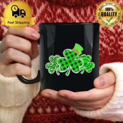 Three Leopard And Plaid Shamrocks St Patricks Day 2023 Mug