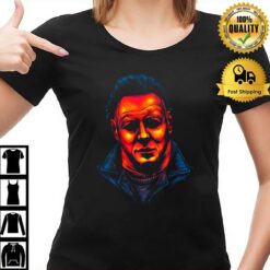 Thriller Mr Myers Glowing Slasher Michael Myers T-Shirt