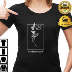 Throne Of Glass Flower T T-Shirt