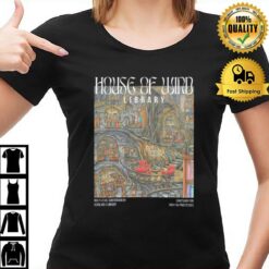 Throne Of Glass House Of Wind Library T-Shirt