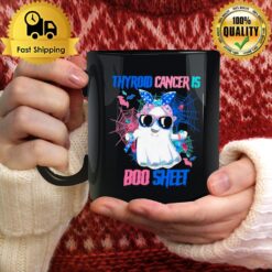 Thyroid Cancer Is Boo Sheet Happy Halloween Mug