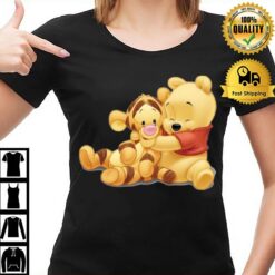 Tigger And Winnie The Pooh Big Hug Disney T-Shirt