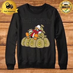 Time Is Money Scrooge Sweatshirt