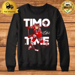 Timo Meier New Jersey Timo Time Signature Sweatshirt