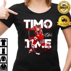 Timo Meier New Jersey Timo Time Signature T-Shirt