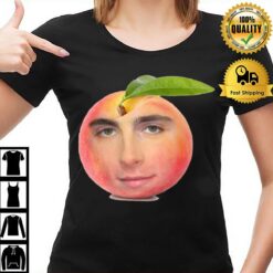 Timoth? Chalamet Peach Design Lgbtq Pride Month T-Shirt