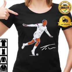 Timothy Weah Goal Celebration Signature T-Shirt