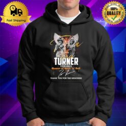 Tina Turner 1939 - 2023 Queen Of ?' Roll Thank You For The Memories Signature Hoodie