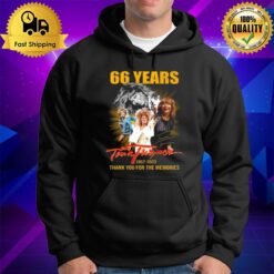 Tina Turner 66 Years 1957 2023 Thank You For The Memories Signature Hoodie