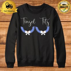 Tinsel Tits Couple Christmas Jingle Balls Tinsel Tits Sweatshirt