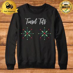 Tinsel Tits & Jingle Balls Funny Matching Couple Chestnuts T Sweatshirt