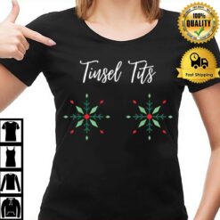 Tinsel Tits & Jingle Balls Funny Matching Couple Chestnuts T T-Shirt