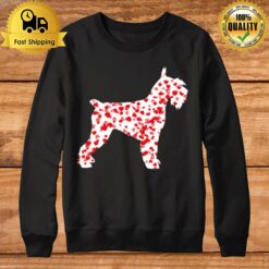 Tiny Hearts Schnauzers T Sweatshirt