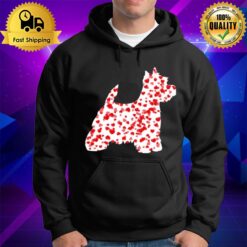 Tiny Hearts West Highland Terrier T Hoodie