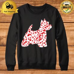 Tiny Hearts West Highland Terrier T Sweatshirt