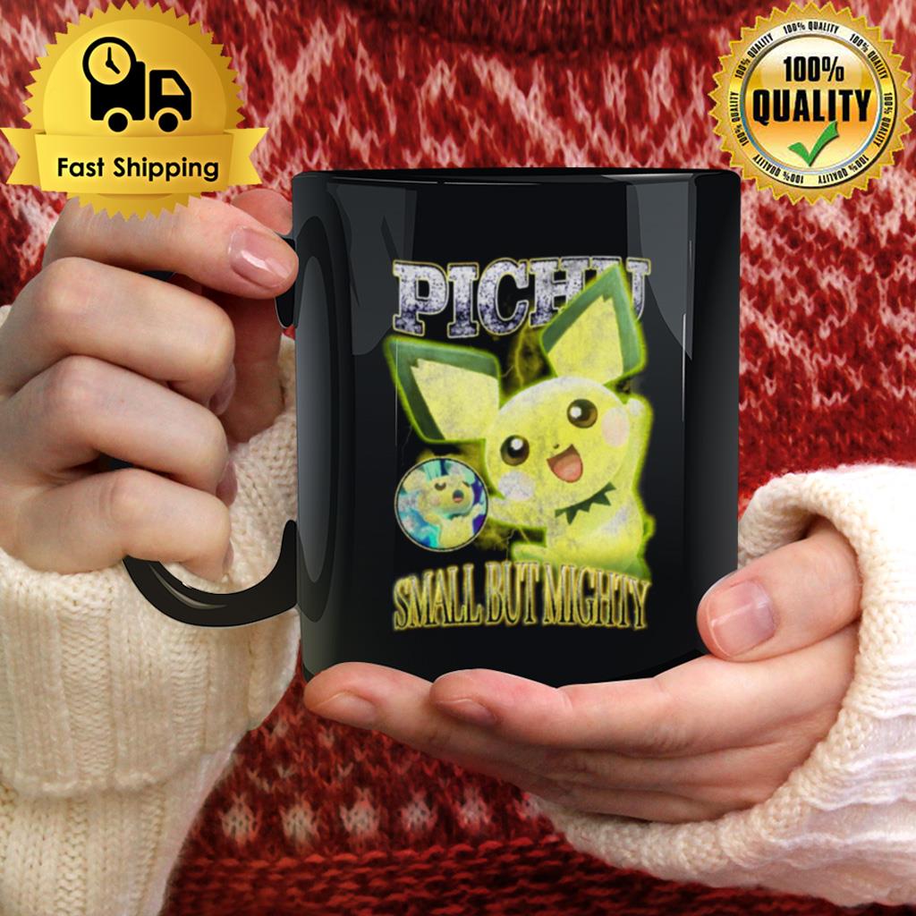 Tiny Thunder Power Pichu Small But Mighty Pika Pika Vintage Mug