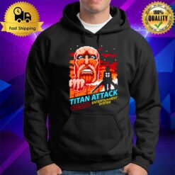 Titan Attack Entertainment System Pixel Art Hoodie