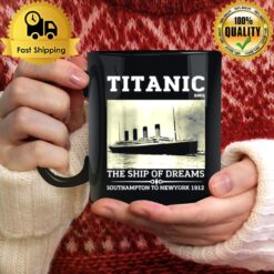 Titanic The Ship Of Dreams Remembrance Day Rms 1912 Vintage Mug