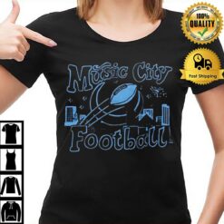 Titans Music City Football T-Shirt