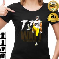 Tj Watt 90 Pittsburgh Steelers Funny Pose T-Shirt