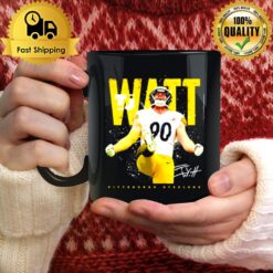 Tj Watt Pittsburgh Steelers Signature Mug