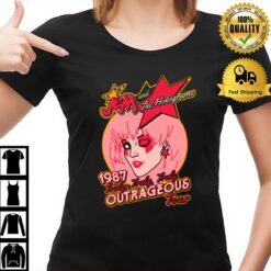 Tjem Outrageous Tour Jem And The Holograms T-Shirt