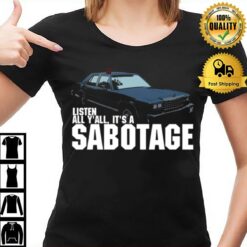 To The 5 Boroughs Sabotage Beastie Boys Car T-Shirt