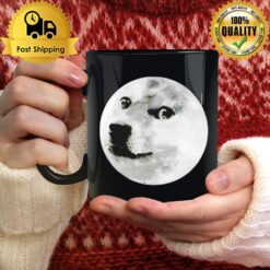 To The Moon Dog Meme Mug