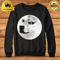 To The Moon Dog Meme Sweatshirt