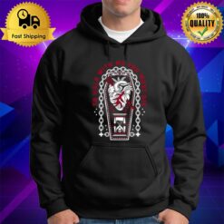 To Walk With Me You Must Die Dracula Inspired Quote Hoodie