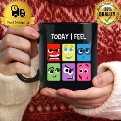 Today I Feel Inside Out Graphic Mug