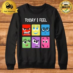 Today I Feel Inside Out Graphic Sweatshirt