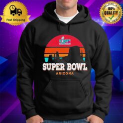 Toddler Navy Super Bowl Lvii Rainbow Vintage 2022 Hoodie