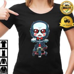 Toddleryouth Jigsaw Saw Horror Movie Character Halloween T-Shirt