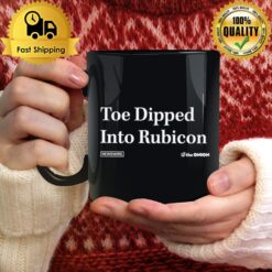 Toe Dipped Into Rubicon Mug