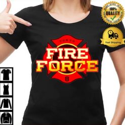 Tokyo Fire Force Logo Red T-Shirt