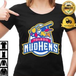 Toledo Mud Hens Baseball Team Logo 2022 T-Shirt