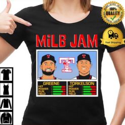 Toledo Mud Hens Torkelson And Greene Hens Jam T-Shirt