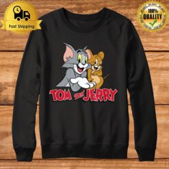 Tom And Jerry Best Buddies Logo Poster B09Y2Cxblj Sweatshirt